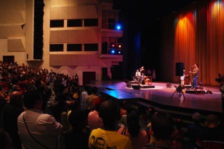 Concierto en el teatro Heredia
