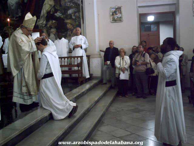 Ordenaci&oacute;n diaconal de&nbsp;monjes benedictinos