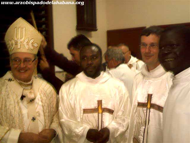 Ordenaci&oacute;n diaconal de&nbsp;monjes benedictinos