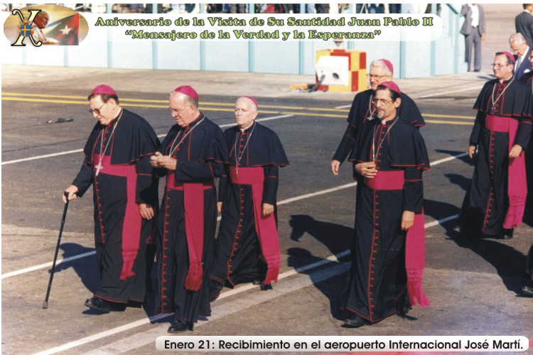 X Aniversario de la Visita de Su Santidad Juan Pablo II a Cuba. "Mensajero de la Verdad y la Esperanza". Foto: Ra&uacute;l Pa&ntilde;iellas.