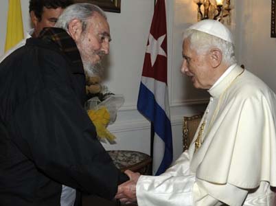 Noticias sobre la visita de Benedicto XVI a Cuba
