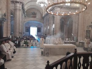 Catedral de La Habana. Misa Crismal 2024.